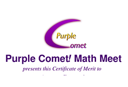 Uluslararası Purple Comet Matematik Yarışması