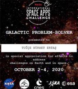 NASA SPACE APPS CHALLENGE FİNALİST