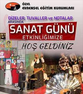 EVRENSEL KOLEJDE SANAT GÜNÜ ETKİNLİĞİ YAPILDI