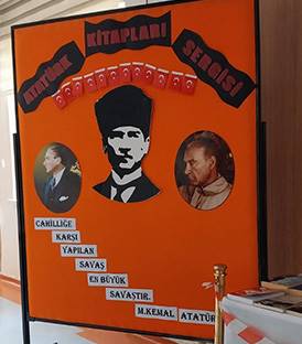 10 KASIM ATATÜRK KİTAPLARI SERGİMİZ