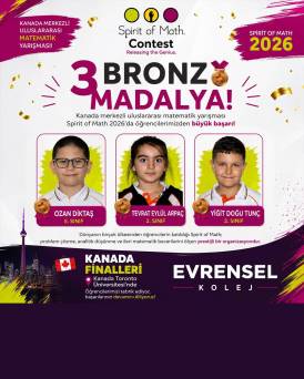 EVRENSEL KOLEJDEN SPIRIT OF MATH 2026 BAŞARISI