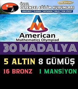 ULUSLARARASI MATEMATİK YARIŞMASI’NDA (AMO) EVRENSEL KOLEJ 30 MADALYA İLE ŞAMPİYON