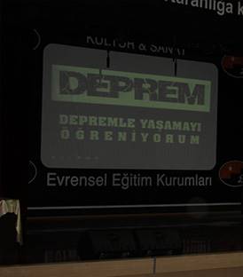 DEPREM TATBİKATI ÖNCESİ EĞİTİM SEMİNERLERİ YAPILDI