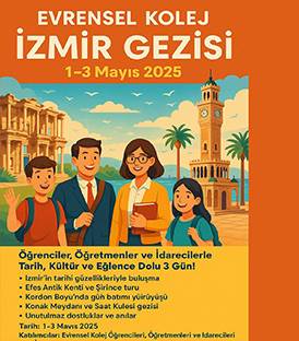 EVRENSEL AİLESİ İZMİR YOLCULUĞUNDA