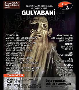 TİYATRO OYUNUMUZA DAVETLİSİNİZ