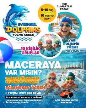EVRENSEL DOLPHINS YÜZME KURSU